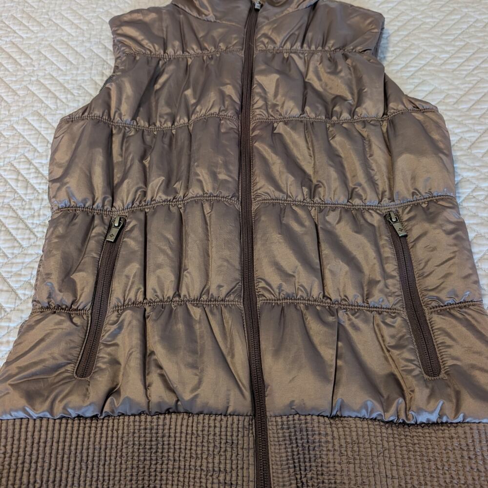 Columbia Puffer Vest Women's Size S Dusty Purple Omniheat Chelsea (0137)